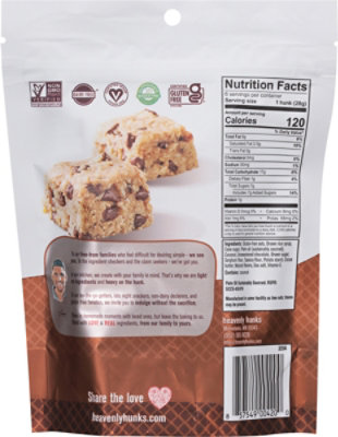 E&C’s Heavenly Hunks Oatmeal Chocolate Chip Bites - 6 Oz - Image 6