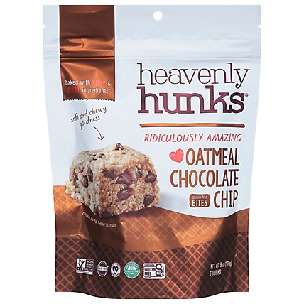 E&C’s Heavenly Hunks Oatmeal Chocolate Chip Bites - 6 Oz - Image 1