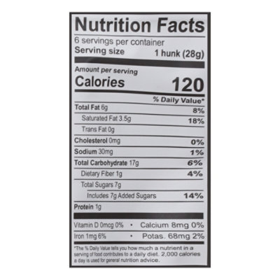 E&C’s Heavenly Hunks Oatmeal Chocolate Chip Bites - 6 Oz - Image 3