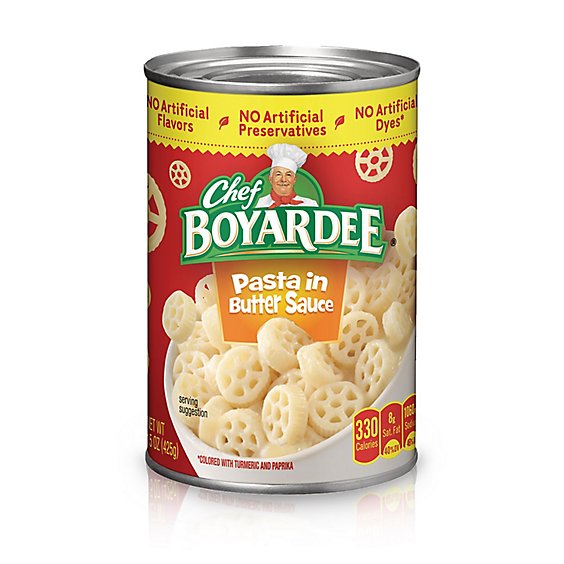 Chef Boyardee Pasta In Butter Sauce - 15 Oz