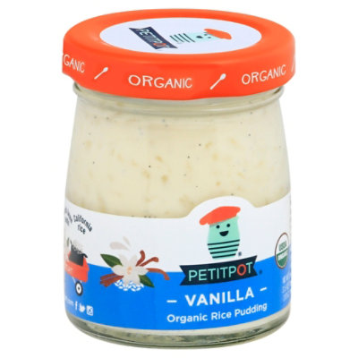 Petit Pot Rice Pudding Single Org - 3.5 Oz