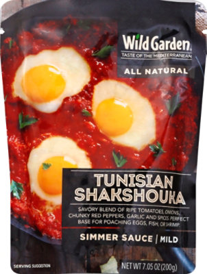 Wild Garden Sauce Simmer Tunisian Shakshouka Mild - 7.05 Oz - Image 2