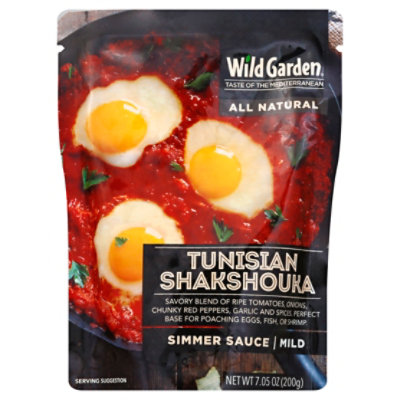 Wild Garden Sauce Simmer Tunisian Shakshouka Mild - 7.05 Oz - Image 1