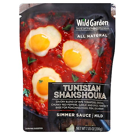 Wild Garden Sauce Simmer Tunisian Shakshouka Mild - 7.05 Oz