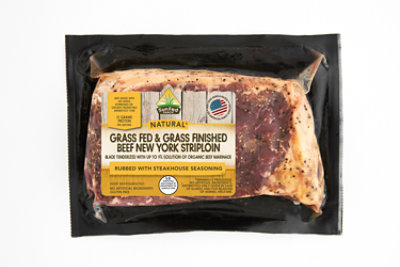 SunFed Ranch Strip Steak With Steakhouse Seasoning - 0.75 LB - Image 1