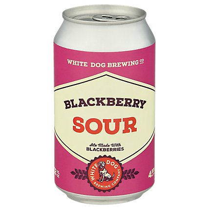 White Dog Blackberry Sour In Cans - 6-12 Fl. Oz. - Image 1