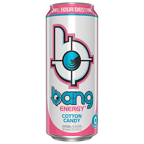 Bang Energy Drink Cotton Candy Can - 16 Fl. Oz.