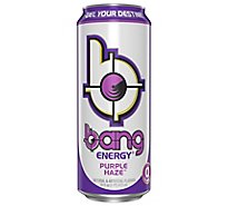 Bang Energy Drink Purple Haze Grape Can - 16 Fl. Oz.