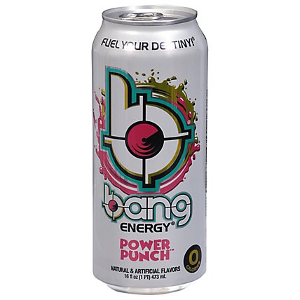 Bang Energy Power Punch Can - 16 Fl. Oz. - Image 1