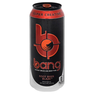 Bang Energy Drink Root Beer Blaze Can - 16 Fl. Oz.