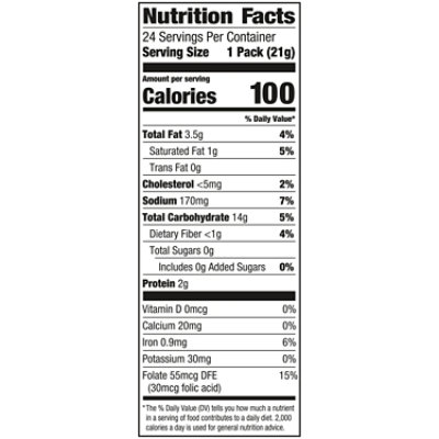 Goldfish Cheddar Crackers 24 Count - 0.75 Oz - Image 2