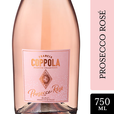 Coppola Diamond Collection DOC Prosecco Rose Wine - 750 Ml - Image 1