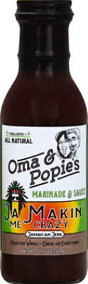 Oma & Popies Ja Makin Me Crazy Marinade - 14.75 Oz - Image 1