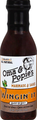 Oma & Popies Wingin It Marinade - 14.75 Oz - Image 2