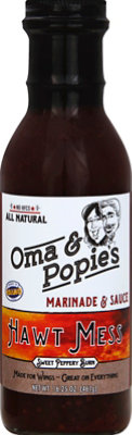 Oma & Popies Hawt Mess Marinade - 14.75 Oz - Image 2