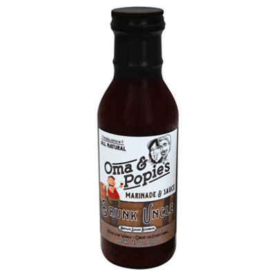 Oma & Popies Drunk Uncle Marinade - 14.05 Oz - Image 1