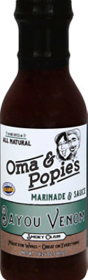 Oma & Popies Bayou Venom Marinade - 14.05 Oz - Image 2