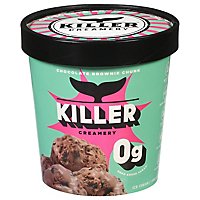 Killer Creamery Keto Frozen Dessert Chocolate + Brownie Pieces 1 Pint - 473 Ml - Image 3