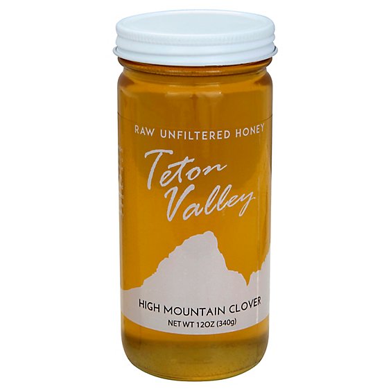 Rmh Teton Vally Clover Honey - 12 Oz