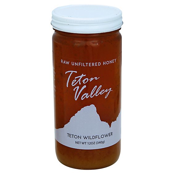 Rmh Teton Vally Wildflower Honey - 12 Oz