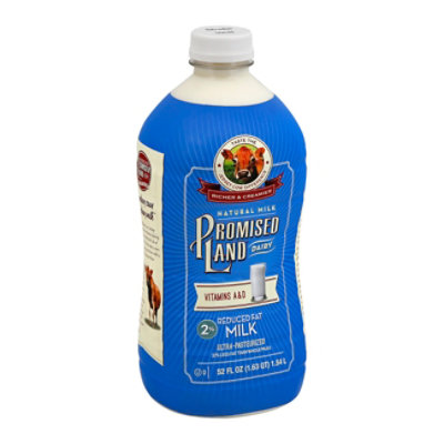 Promised land milk bottle 1 quart 