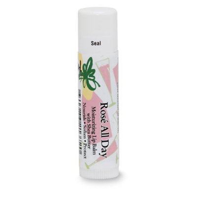 Primal Elements Rose All Day Lip Balm - .16 Oz