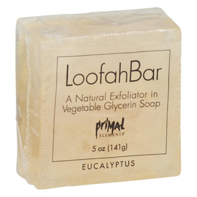Primal Elements Loofah Soap Eucalyptus - 5 Oz