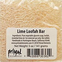 Primal Elements Loofah Soap Lime - 5 Oz - Image 5