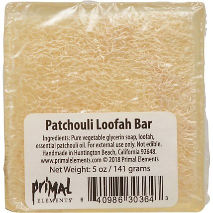 Primal Elements Loofah Soap Patchouli - 5 Oz - Image 4