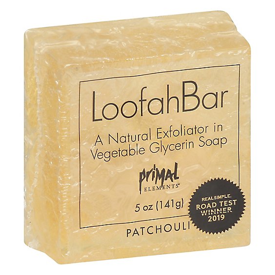 Primal Elements Loofah Soap Patchouli - 5 Oz