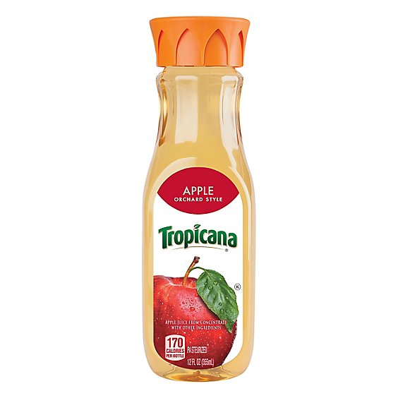 Tropicana Juice Apple Orchard Style Chilled - 12 Fl. Oz.