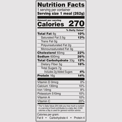 Healthy Choice Power Bowls Italian Style Chicken Sausage & Peppers Frozen Meal - 9.25 Oz - Image 4
