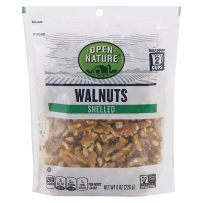 Open Nature Walnuts Shelled - 8 Oz - Image 4