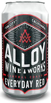 Alloy Wine Works Everyday Red Can Wine - 375 Ml