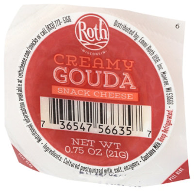 Roth Creamy Gouda Snack Cheese - .75 Oz - Image 4