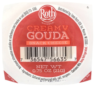 Roth Creamy Gouda Snack Cheese - .75 Oz - Image 1