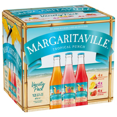 Margaritaville Variety Pack Malt Beverage Bottles - 12-12 Fl. Oz. - Image 1