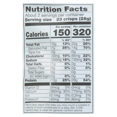 Open Nature Crisps Parmesan Cheese - 2.12 Oz. - Image 3