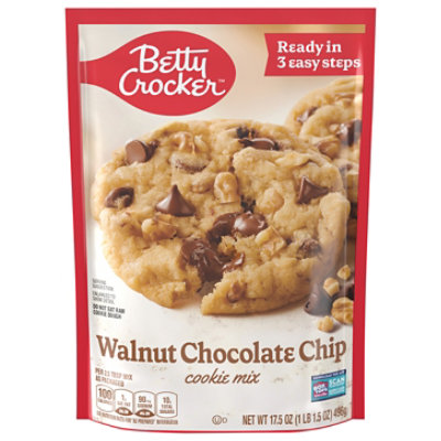 Betty Crocker Cookie Mix Walnut Chocolate Chip Bag - 17.5 Oz - Image 3