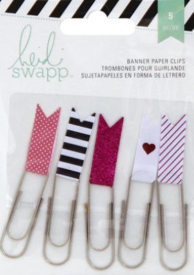 Heidi Swapp Paper Clips Banner Wrapper - 5 Count - Image 2