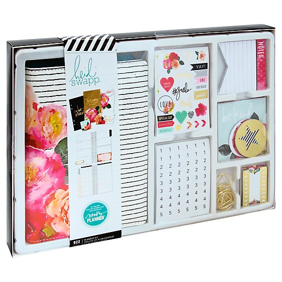 Heidi Swapp Planner Kit Memory Box - 822 Count