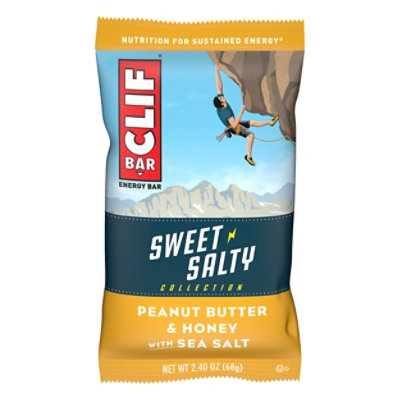 CLIF Sweet & Salty Peanut Butter And Honey W Sea Salt - 2.4 Oz