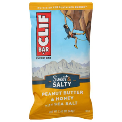 CLIF Sweet & Salty Peanut Butter And Honey W Sea Salt - 2.4 Oz