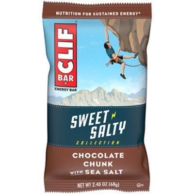 Clif Sweet & Salty Chocolate Chunk W Sea Salt - 2.4 Oz - Image 2