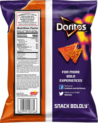 Doritos Collisions Tortilla Chips Plastic Bag - 9.75 Oz - Image 6