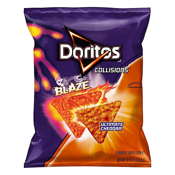Doritos Collisions Tortilla Chips Plastic Bag - 9.75 Oz