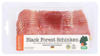 Maestri D-Italia Small Sliced Black Forest Ham Tray - Each - Image 1