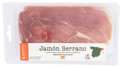 Maestri D-Italia Small Jamon Serrano Sliced Tray - Each - Image 3