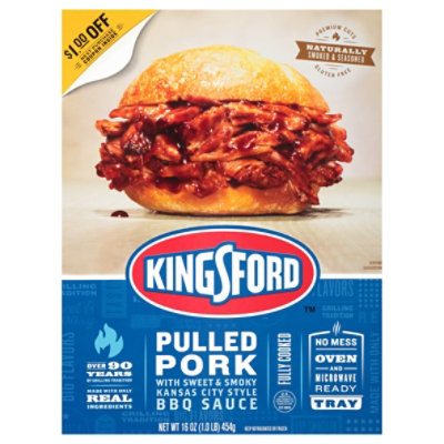 Kingsford Fully Cooked Pulled Pork Sweet Hickory - 1 Lb - Image 3