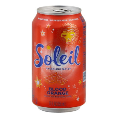 Signature SELECT Soleil Water Sparkling Blood Orange - 12 Fl. Oz. - Image 2